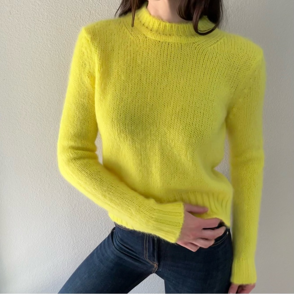 BA&SH Comfy Yellow Sweater